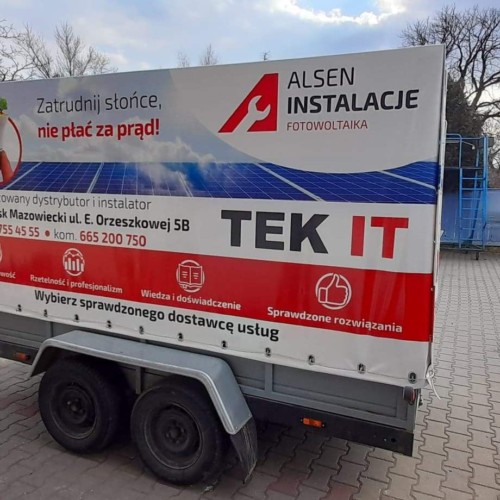 Plandeki na przyczepki 101